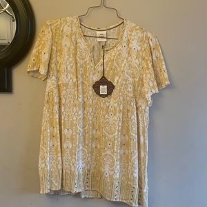 NWT!  Babydoll Top, size XXL